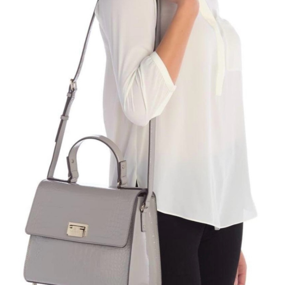 Kate Spade Gray Purse Like New